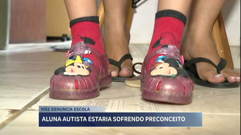 Vídeo: Mãe denuncia que filha sofre preconceito por ser autista em escola de BH