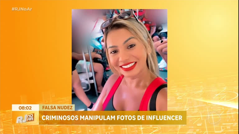 Vídeo: Bandidos divulgam falsos nudes de influenciadora digital no Rio