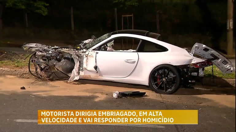 Vídeo: Condutor de carro de luxo vai responder por homicídio culposo após acidente em BH