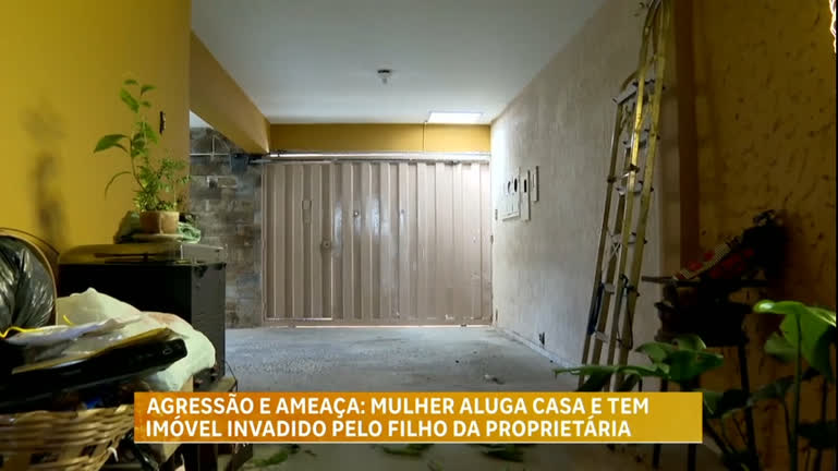 Vídeo: Homem é suspeito de invadir casa e ameaçar família em Belo Horizonte