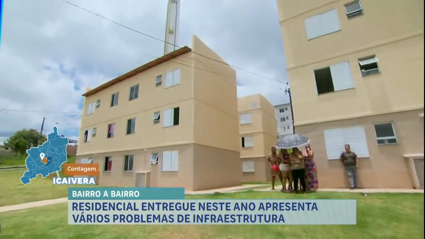 Bairro a Bairro: moradores denunciam residencial com problemas de infraestrutura em Contagem (MG)