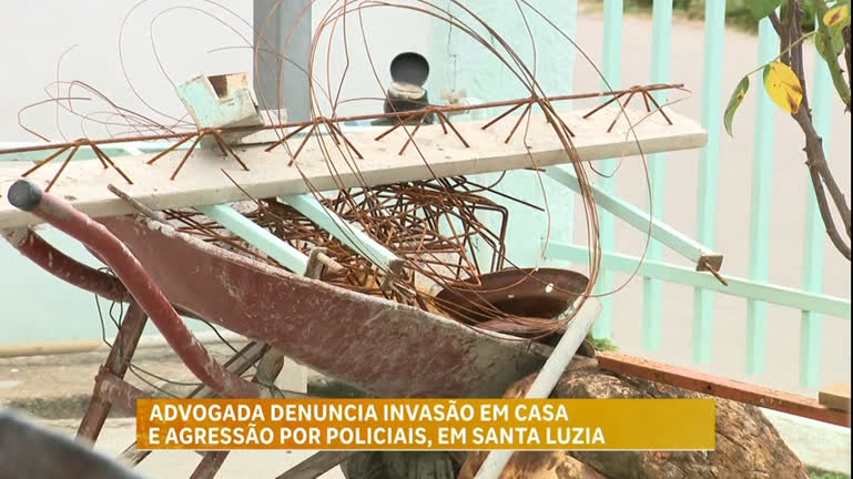 Vídeo: Advogada denuncia policiais militares por invadir casa sem mandado em Santa Luzia (MG)