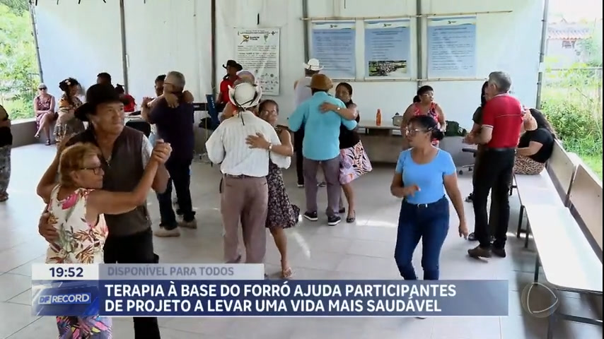 Vídeo: Terapia à base de forró ajuda a levar vida mais saudável