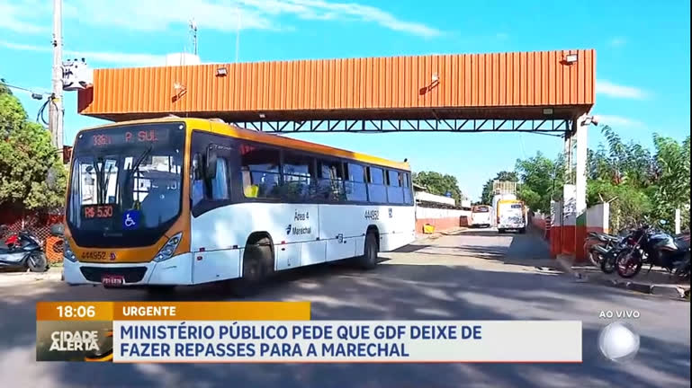 Vídeo: MP pede que GDF deixe de fazer repasses para Marechal