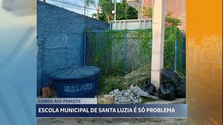 Vídeo: Funcionários e pais de alunos denunciam situação precária de escola em Santa Luzia (MG)
