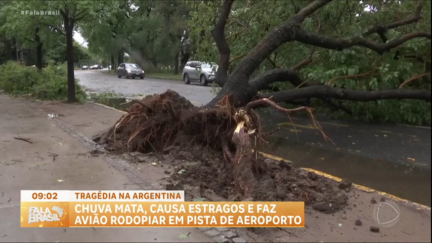 Vídeo: Tempestade na Argentina deixa, ao menos, 13 pessoas mortas