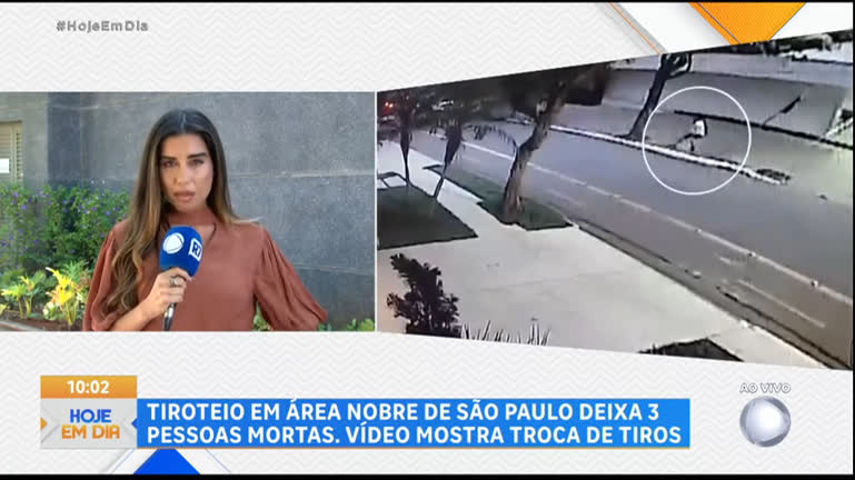 Vídeo: Tiroteio deixa três mortos em bairro nobre de SP