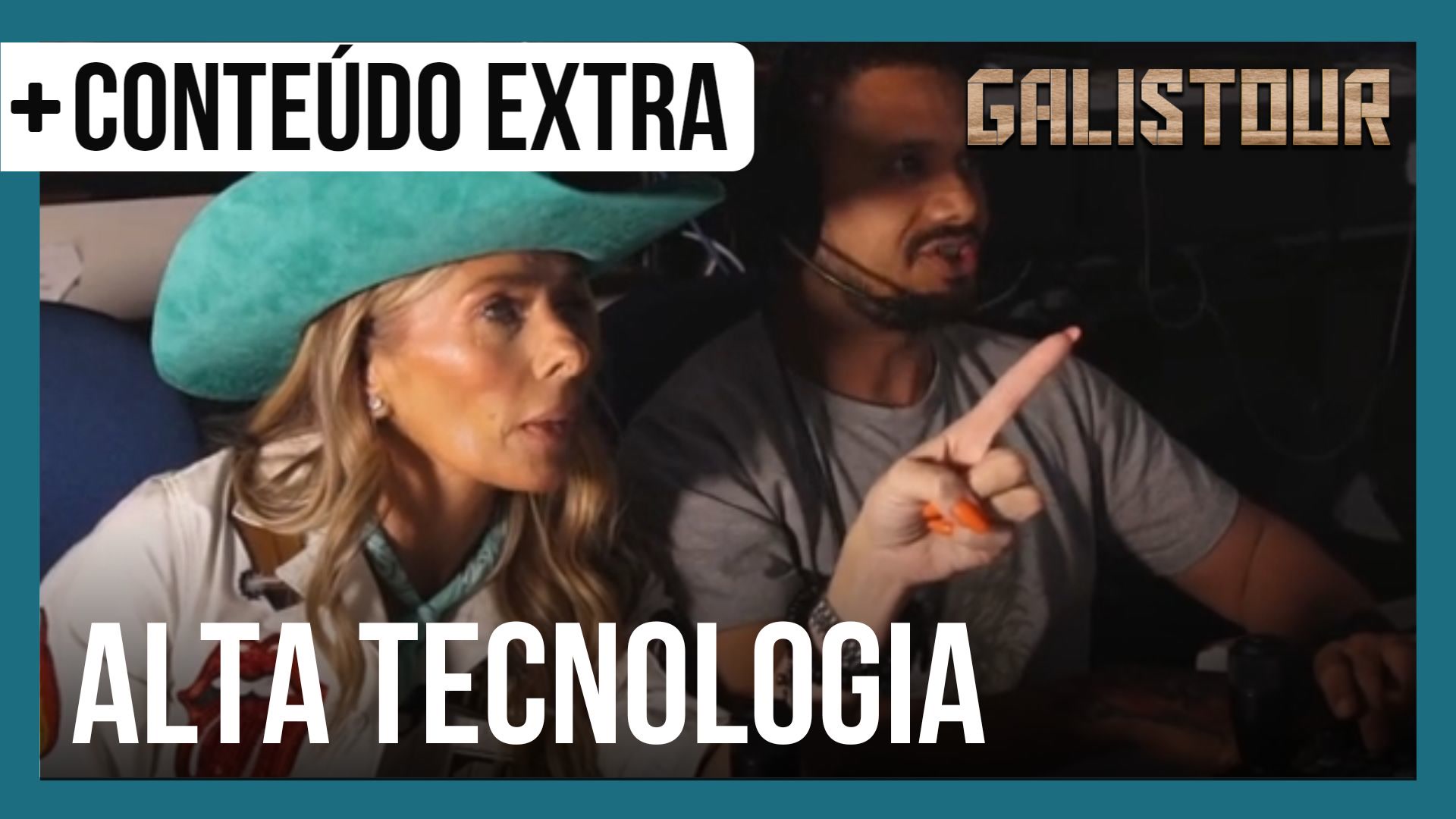 Vídeo: GalisTour: Adriane Galisteu mostra tecnologia por trás da produção de A Fazenda 15