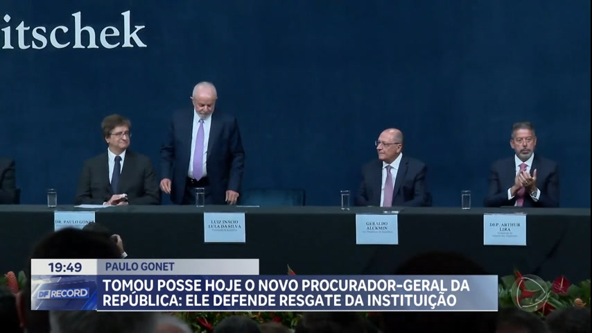 Vídeo: Paulo Gonet toma posse e se torna procurador-geral da República