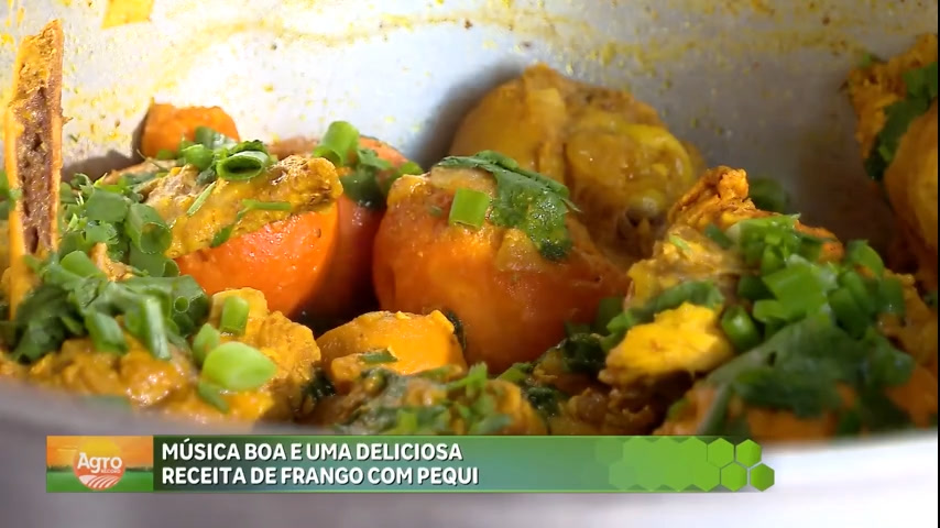 Vídeo: Zé Carlos prepara frango com pique no Agro Record DF deste domingo (17)