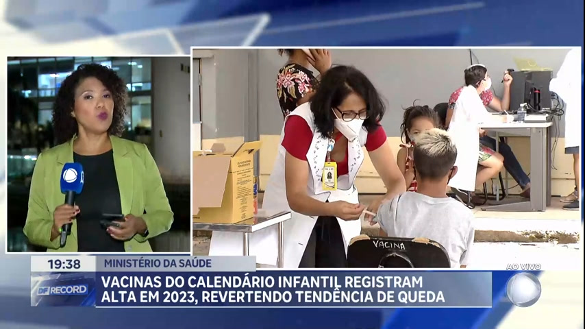 Vídeo: Ministério da Saúde aponta aumento na imunização de crianças em 2023