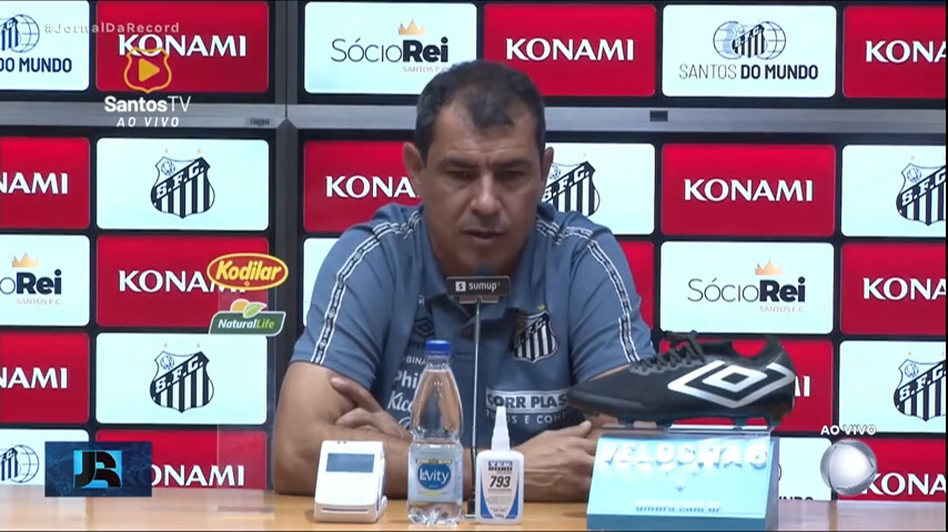 Vídeo: Santos anuncia a contratação do técnico Fábio Carille para segunda passagem pelo clube