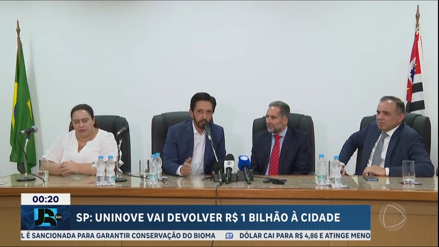 Vídeo: SP: Uninove vai devolver R$ 1 bilhão à cidade por causa da máfia dos fiscais