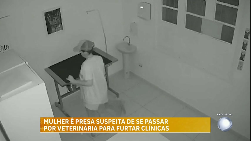 Vídeo: Mulher é presa suspeita de se passar por médica veterinária em Vespasiano (MG)