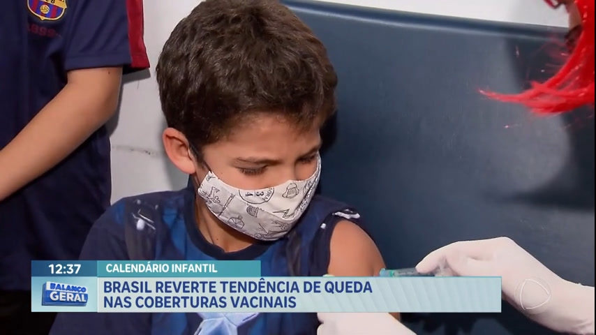 Vídeo: Brasil aumenta a cobertura de oito vacinas do calendário infantil em 2023