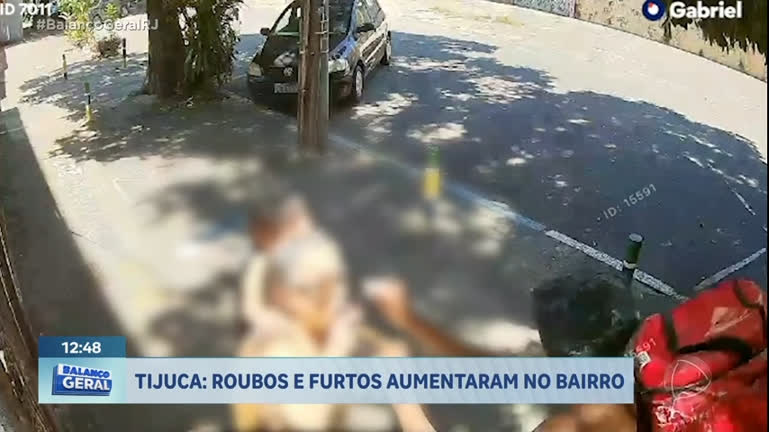 Vídeo: Moradores reclamam do aumento do número de roubos e furtos na Tijuca, zona norte do Rio