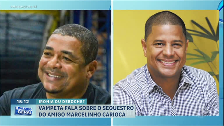 Vídeo: Vampeta fala sobre sequestro de Marcelinho Carioca