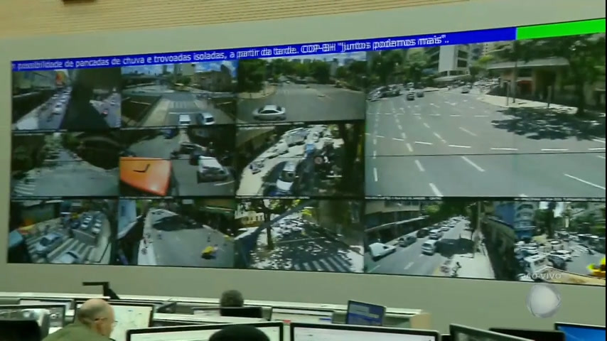 Vídeo: Quase 500 novas câmeras de monitoramento começam a funcionar no centro de BH