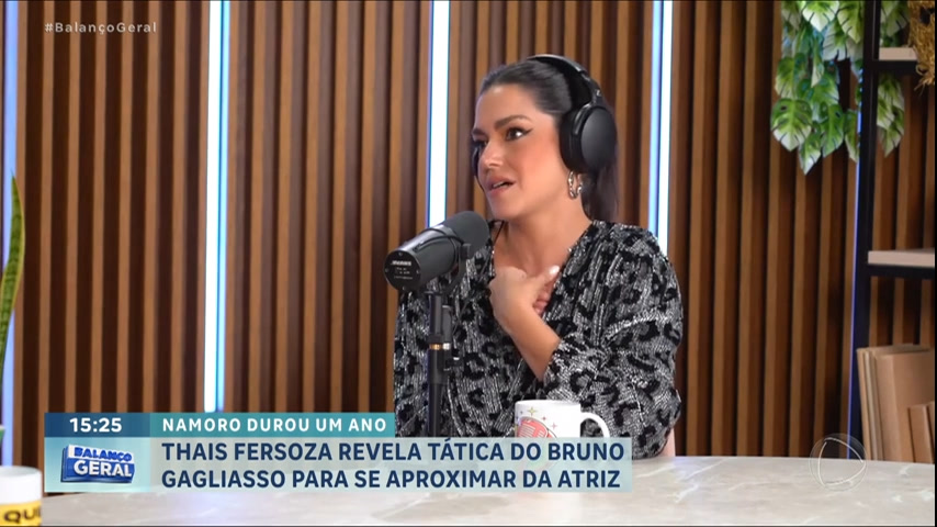 Vídeo: Thaís Fersoza revela para Giovanna Ewbank qual cantada Bruno Gagliasso usou para namorá-la