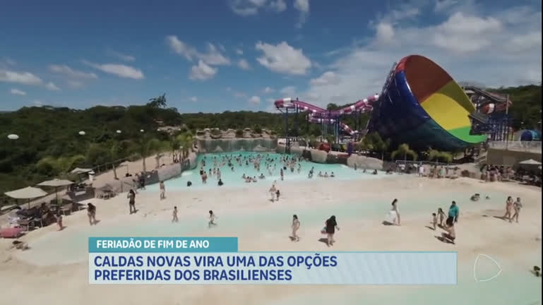 Vídeo: Caldas Novas vira uma das opções preferidas dos brasilienses