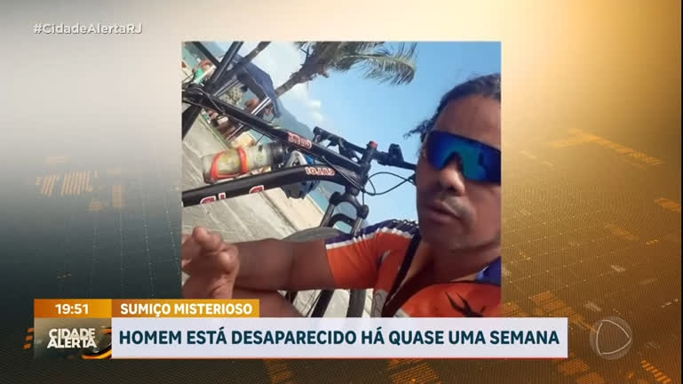 Vídeo: Vendedor desaparece ao sair para trabalhar na zona oeste do Rio