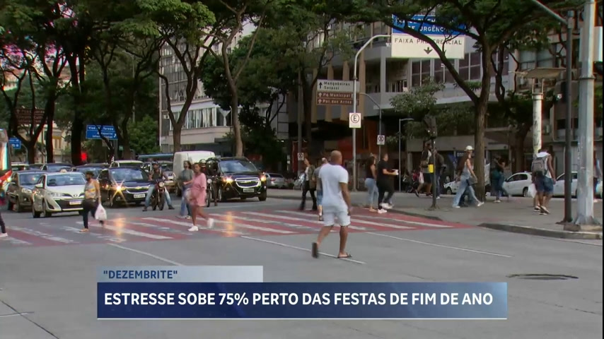 Vídeo: Estudo aponta que estresse do brasileiro aumenta em 75% nas festas de fim de ano