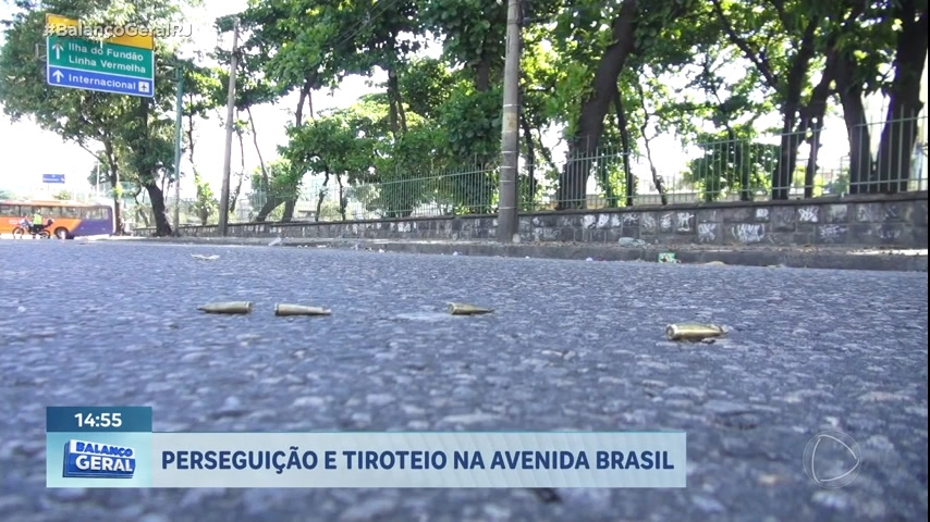 Vídeo: Três vítimas de tiroteio na avenida Brasil continuam internadas no Rio