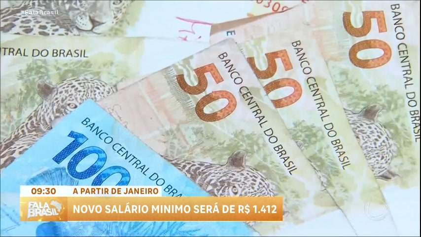 Veja o que muda com o novo salário mínimo de R$ 1.412 a partir de 1º de  janeiro - Notícias - R7 Economia