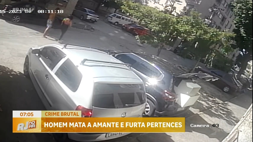 Vídeo: Homem é preso por matar amante na zona oeste do Rio