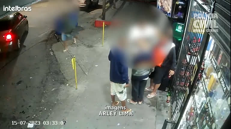Vídeo: Casal é suspeito de matar homem dentro de distribuidora de bebidas em Betim (MG)