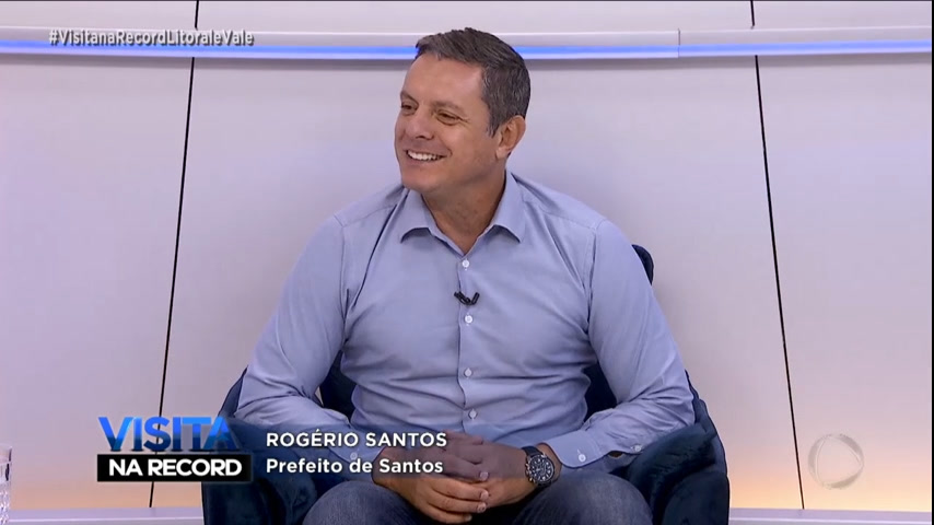 Vídeo: Prefeito de Santos é entrevistado