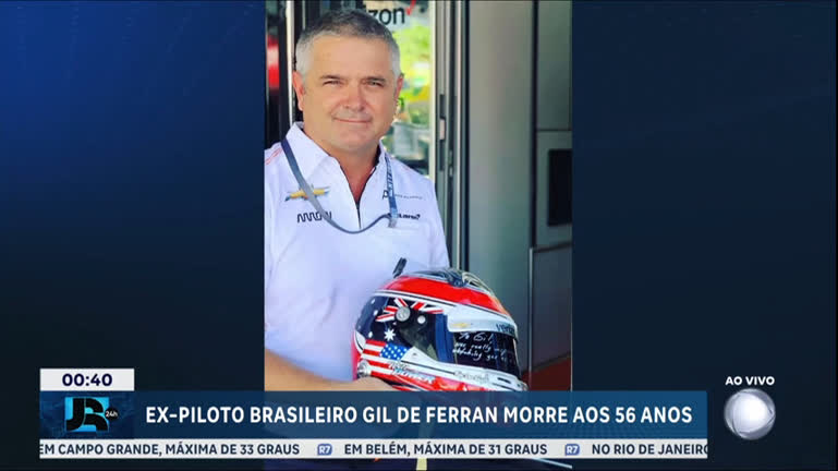 Vídeo: Morre ex-piloto brasileiro Gil de Ferran aos 56 anos