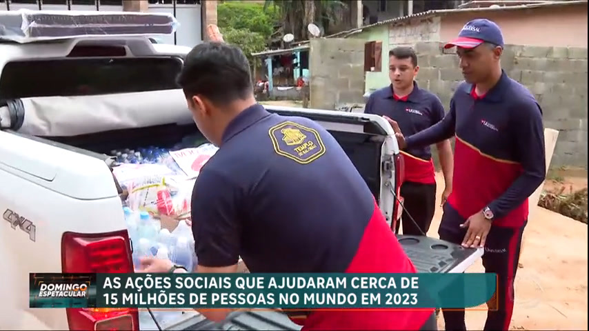 Vídeo: Voluntários da Igreja Universal trabalham em ações sociais pelo mundo