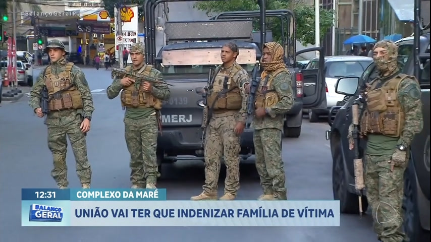 Vídeo: RJ: Justiça obriga governo federal a indenizar família de vítima de bala perdida durante operação na Maré