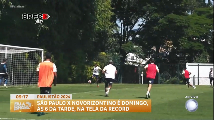 Vídeo: Fala Esporte: São Paulo enfrenta dúvida sobre escalação de Calleri para partida contra o Novorizontino