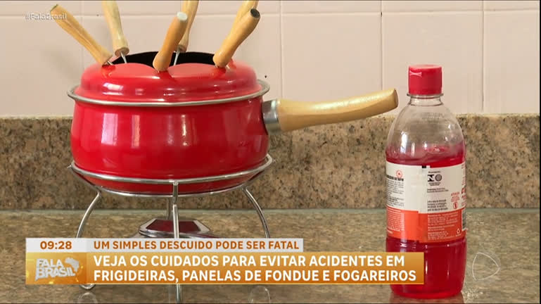 Vídeo: Acidentes com equipamentos de cozinha acendem alerta sobre o perigo do uso de materiais inflamáveis