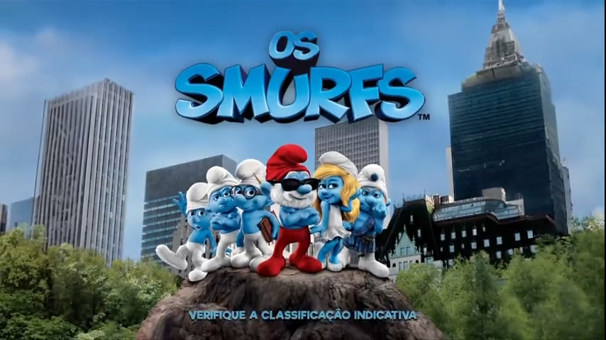 Vídeo: Cine Aventura vai animar seu sábado (16) com "Os Smurfs"