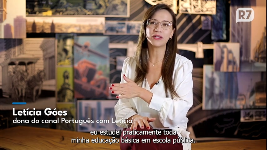 Vídeo: Dona do canal Português com Letícia conta como deixou a sala de aula para ensinar na internet