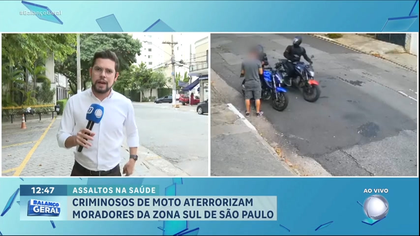 Vídeo: Criminosos em motocicletas aterrorizam moradores da Saúde, na zona sul de São Paulo