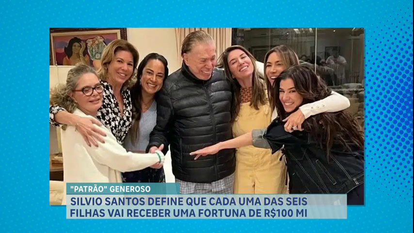 Vídeo: A Hora da Venenosa: apresentador Silvio Santos distribui R$ 100 milhões em dinheiro para filhas em testamento