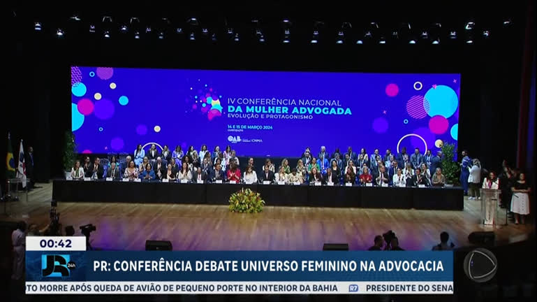 Vídeo: Advogadas de todo o país se reúnem na quarta Conferência Nacional da Mulher Advogada em Curitiba (PR)