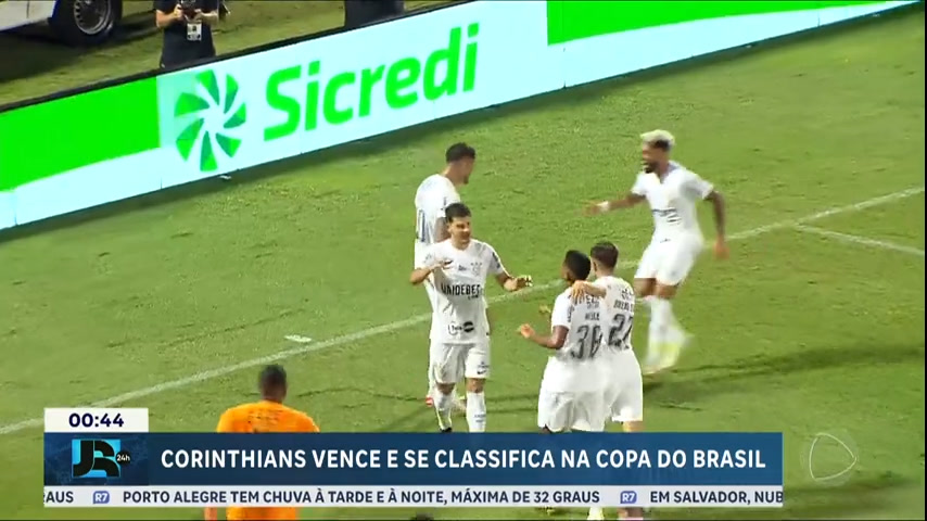 Vídeo: Corinthians derrota o São Bernardo fora de casa e avança para a terceira fase da Copa do Brasil
