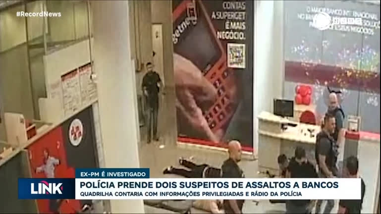 Vídeo: Polícia prende dois suspeitos de assaltos a bancos no Rio Grande do Sul