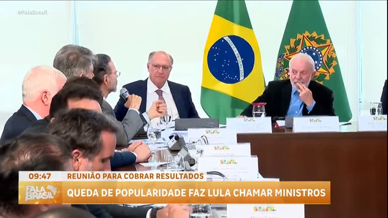 Vídeo: Queda na aprovação do governo preocupa Lula; presidente vai se reunir com ministros para discutir o tema
