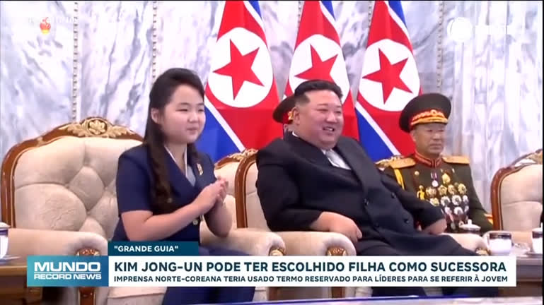 Vídeo: Kim Jong-un anuncia filha como possível sucessora da Coreia do Norte, diz inteligência sul-coreana