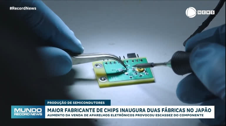 Vídeo: Mundo sofre falta de chips após aumento nas vendas de eletrônicos