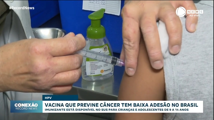Vacina da HPV, essencial na prevenção ao câncer, tem baixa adesão no Brasil
