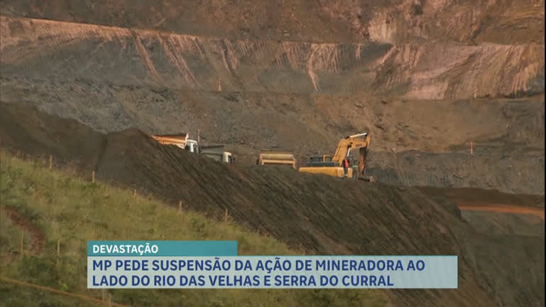 Vídeo: Ministério Público pede que mineradora suspenda atividades na Grande BH