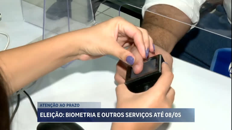 Vídeo: População tem até o dia 08 de maio para cadastrar biometria em Minas Gerais