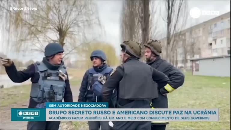Vídeo: Grupo de russos e americanos se reúne secretamente para tentar paz na guerra da Ucrânia